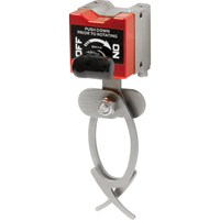On/Off Magnetic Hanging Hooks, 5-3/4" Length, 1-3/4" Diameter, 35 lbs. Capacity Trail Hammer and Bolt