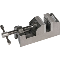 Palmgren&reg; Traditional Drill Press Vise, 1-1/2" Jaw Width, 1" Throat Depth, Universal Base Trail Hammer and Bolt