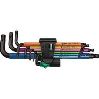 Hex Plus Key Set, 9 Pcs., Metric Trail Hammer and Bolt