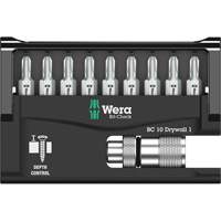 10-Piece Bit Check for Drywall Screws Trail Hammer and Bolt
