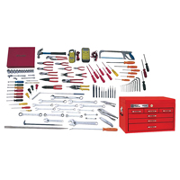 Ensemble pour maître-&eacute;lectricien avec coffre sup&eacute;rieur, 114 morceaux Trail Hammer and Bolt