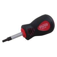 Square Recess Screwdriver, #0 Tip, Round, 4" L, Cushion Grip Handle Trail Hammer and Bolt