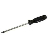 Square Screwdriver, #4 Tip, Round, 9-3/4" L, Plastic Handle Trail Hammer and Bolt