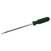 Square Screwdriver, #1 Tip, Round, 12-1/4" L, Plastic Handle Trail Hammer and Bolt