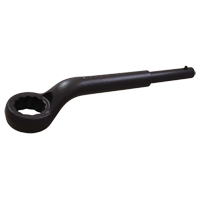 Cl&eacute; &agrave; levier sans coup, 12 pans, 1", d&eacute;cal&eacute;es de 45°, Fini Oxyde noir Trail Hammer and Bolt