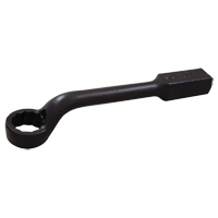 Cl&eacute; polygonale &agrave; choc, 12 pans, 1", d&eacute;cal&eacute;es de 45°, Fini Oxyde noir Trail Hammer and Bolt
