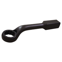 Cl&eacute; polygonale &agrave; choc, 12 pans, 27 mm, d&eacute;cal&eacute;es de 45°, Fini Oxyde noir Trail Hammer and Bolt