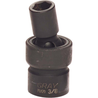 Douille &agrave; joint universel, Chocs, 3/8", Prise , 6 pans Trail Hammer and Bolt