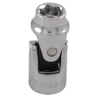 Douille cardan, Prise 3/8", 6 pans Trail Hammer and Bolt
