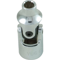 Douille cardan, Prise 1/4", 12 pans Trail Hammer and Bolt