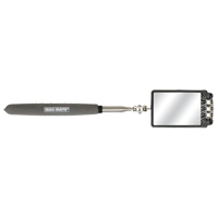 Miroir d'inspection, Rectangulaire, 2-3/4" lo x 1-7/8" la, T&eacute;lescopique Trail Hammer and Bolt
