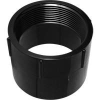 Adaptateur femelle, Noeud x FPT, 1-1/2" dia., Plastique Trail Hammer and Bolt