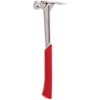 Smooth Face Framing Hammer, 17 oz., Solid Steel Handle, 16-1/8" L Trail Hammer and Bolt