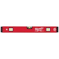 Redstick Level, Box, 2' L, Steel, 3, Non-Magnetic Trail Hammer and Bolt