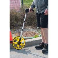 Digital Distance Measuring Wheel, 12.5"/31.8 cm, 99999.9 m Range, Feet/Metres Trail Hammer and Bolt