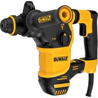 L-Shape SDS Plus Rotary Hammer, 3/16" - 7/8", 8.5 A, 0-5200 BPM BPM, 0-1150 RPM RPM, 2.58 ft.-lbs. Trail Hammer and Bolt