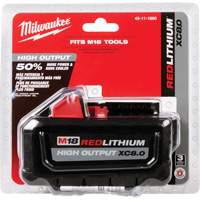Bloc-pile M18 Redlithium High Output XC8.0, Lithium-ion, 18 V, 8,0 Ah Trail Hammer and Bolt