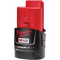 M12 Redlithium 3.0 Compact Battery Pack, Lithium-Ion, 12 V, 3.0 Ah Trail Hammer and Bolt