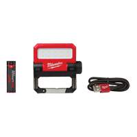 USB Rover Pivoting Flood Light, LED, 550 Lumens, Rechargeable Batteries Trail Hammer and Bolt