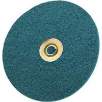 Disque de conditionnement de surface Scotch-Brite, 4-1/2" dia., Grain Moyen, Oxyde d'aluminium Trail Hammer and Bolt