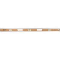 Eco-Tech&reg;  Bamboo Level, I-Beam, 48" L, Wood, 3, Non-Magnetic Trail Hammer and Bolt