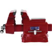 &eacute;tau d'&eacute;tabli utilitaire HD, Largeur des m&acirc;choires 6-1/2", Profondeur de la gorge 4-1/4" Trail Hammer and Bolt