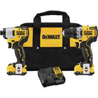 Xtreme Brushless Drill & Impact Driver Kit, Lithium-Ion, 12 V Trail Hammer and Bolt