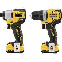 Xtreme Brushless Drill & Impact Driver Kit, Lithium-Ion, 12 V Trail Hammer and Bolt
