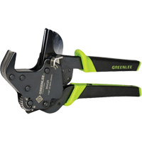 Cisaille &agrave; PVC &agrave; rochet ouverture rapide, Capacit&eacute; de 1-5/8" Trail Hammer and Bolt