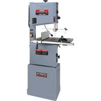 Scie &agrave; ruban &agrave; deux vitesses de 14" pour le bois, Vertical, 120 V, 1476 pi²/min/3280 pi²/min Trail Hammer and Bolt