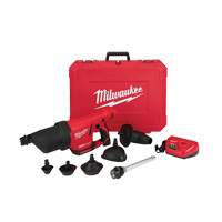 Trousse de pistolet &agrave; air de nettoyage de drain M12 Airsnake, &eacute;lectrique Trail Hammer and Bolt