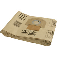 Sacs-filtre en papier pour aspirateur, 1 gal. US Trail Hammer and Bolt