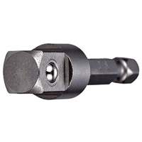 Adaptateur et rallonge, 1/4" Prise, Dimension m&acirc;le 3/8", Clavette, 6" lo Trail Hammer and Bolt