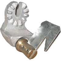 Lame rotative universelle avec t&ecirc;te pour perche &agrave; attache Trail Hammer and Bolt