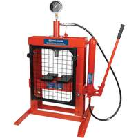 Hydraulic Shop Press with Grid Guard, 10 Tons Capacity Trail Hammer and Bolt