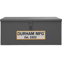 Coffre &agrave; outils de chantier pour soudeur, 30-11/16" x 17-3/8" x 12-3/16", Acier, Gris Trail Hammer and Bolt