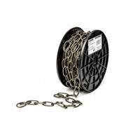 Decorator Chain, Carbon Steel, #10 x 40' (12.2 m) L, 35 lbs. (0.0175 tons) Load Capacity Trail Hammer and Bolt