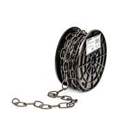 Decorator Chain, Carbon Steel, #10 x 40' (12.2 m) L, 35 lbs. (0.0175 tons) Load Capacity Trail Hammer and Bolt