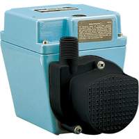 4E-34NR Series Submersible Pump, 1/12 HP, 810 GPH Flow Rate Trail Hammer and Bolt
