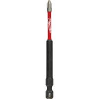 Shockwave Impact-Duty Driver Bit, Phillips, #1 Tip, 1/4" Drive Size, 3-1/2" Length Trail Hammer and Bolt