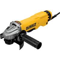 High-Performance Paddle Switch Grinder, 4-1/2", 13 A, 11000 RPM Trail Hammer and Bolt