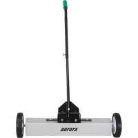 Magnetic Push Sweeper, 24" W Trail Hammer and Bolt