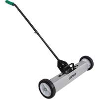 Magnetic Push Sweeper, 24" W Trail Hammer and Bolt