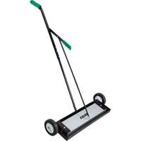 Magnetic Push Sweeper, 24" W Trail Hammer and Bolt