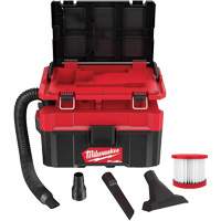 Aspirateur humide/sec sans fil M18 Fuel Packout (outil seulement), 18 V, Capacit&eacute; 2,5 gal. Trail Hammer and Bolt