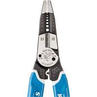 Klein-Kurve&reg; Heavy-Duty Wire Stripper, Cutter & Crimper Multi-Tool, 8-1/4" L, 8 - 20 AWG Trail Hammer and Bolt