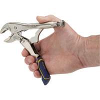 Vise-Grip&reg; Fast Release 7CR Locking Pliers, 7" Length, Curved Jaw Trail Hammer and Bolt