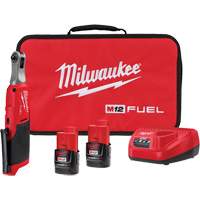 M12 Fuel High Speed Ratchet Kit, 12 V, 1/4" Drive Trail Hammer and Bolt