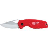 Compact Folding Knife, 2-1/2" Blade, Stainless Steel Blade, Metal Handle Trail Hammer and Bolt