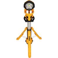 Lampe sans fil sur tr&eacute;pied 20V Max, DEL, 3000 lumens, Boîtier en Plastique Trail Hammer and Bolt